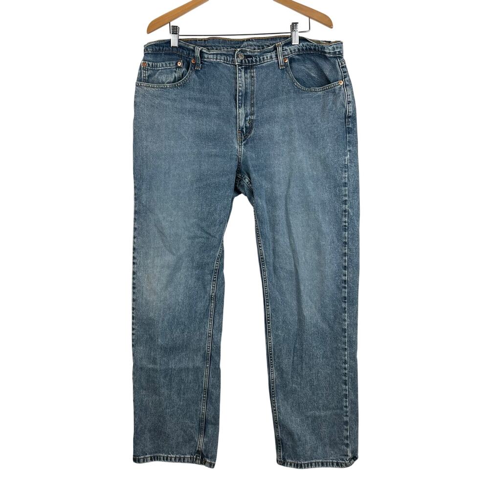 Levis 559 Jeans Mens‎ 40x32 Blue Relaxed Straight Mid Rise Medium Wash Denim Y2K